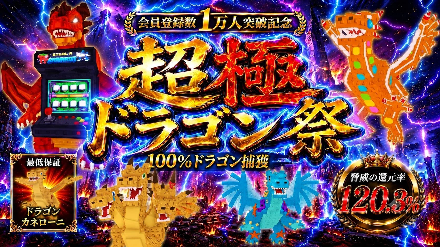 最低保証ドラゴンガチャ